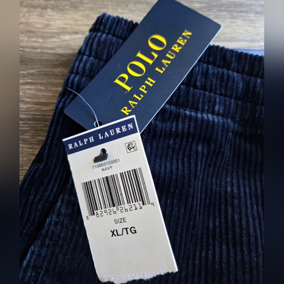 Polo Ralph lauren All Over Print Rugby Shirts Corduroy Pants XL - Picture 2 of 7